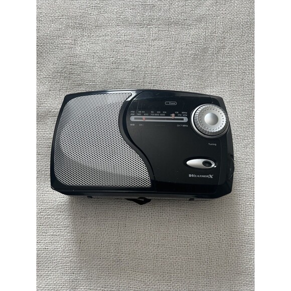 Vintage WeatherX GPX WB AM FM Weather Radio WR282B *Tested - Picture 3 of 9